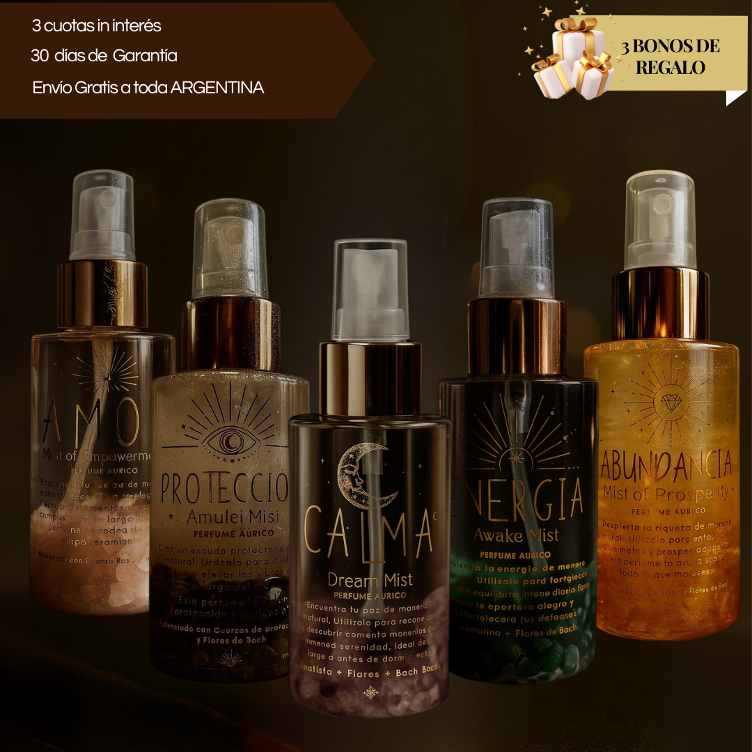 Perfumes Corporales Unixes Con Cuarzos y Flores de Bach - Edp - 100ml