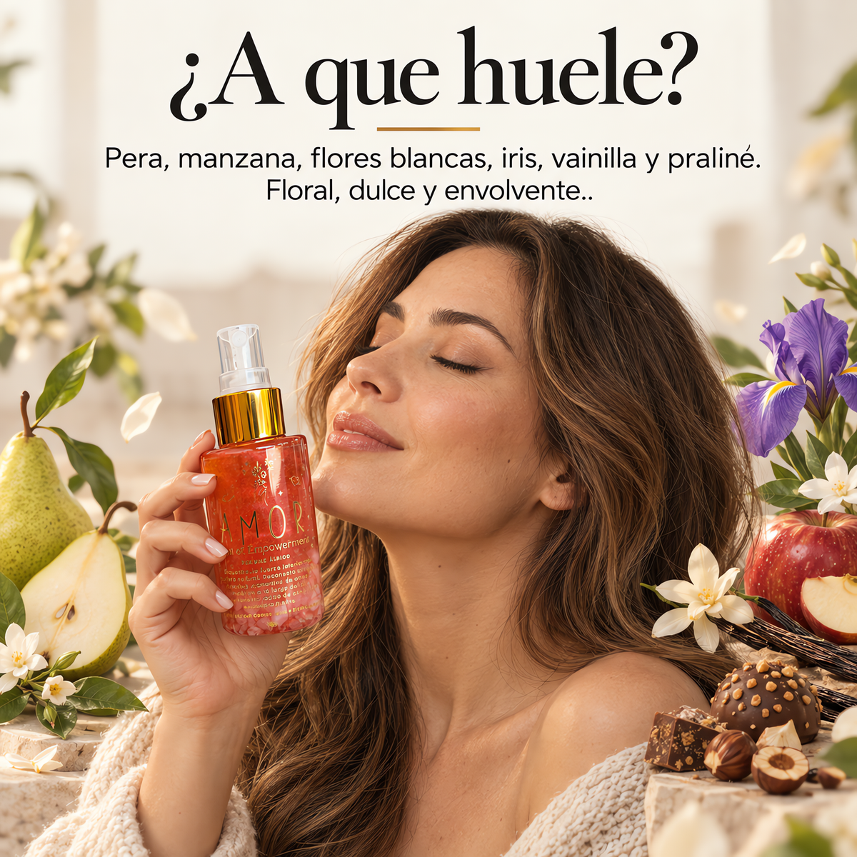 Perfumes Áuricos EDP | 100 ml con Cristales Naturales y Flores de Bach