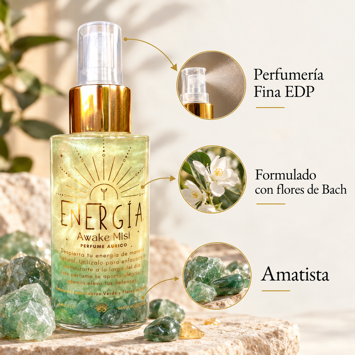 Perfume Áurico Energía