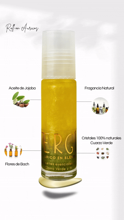 Roll-ons Áuricos para potenciar tu abundancia, energía, calma, protección energética y amor propio