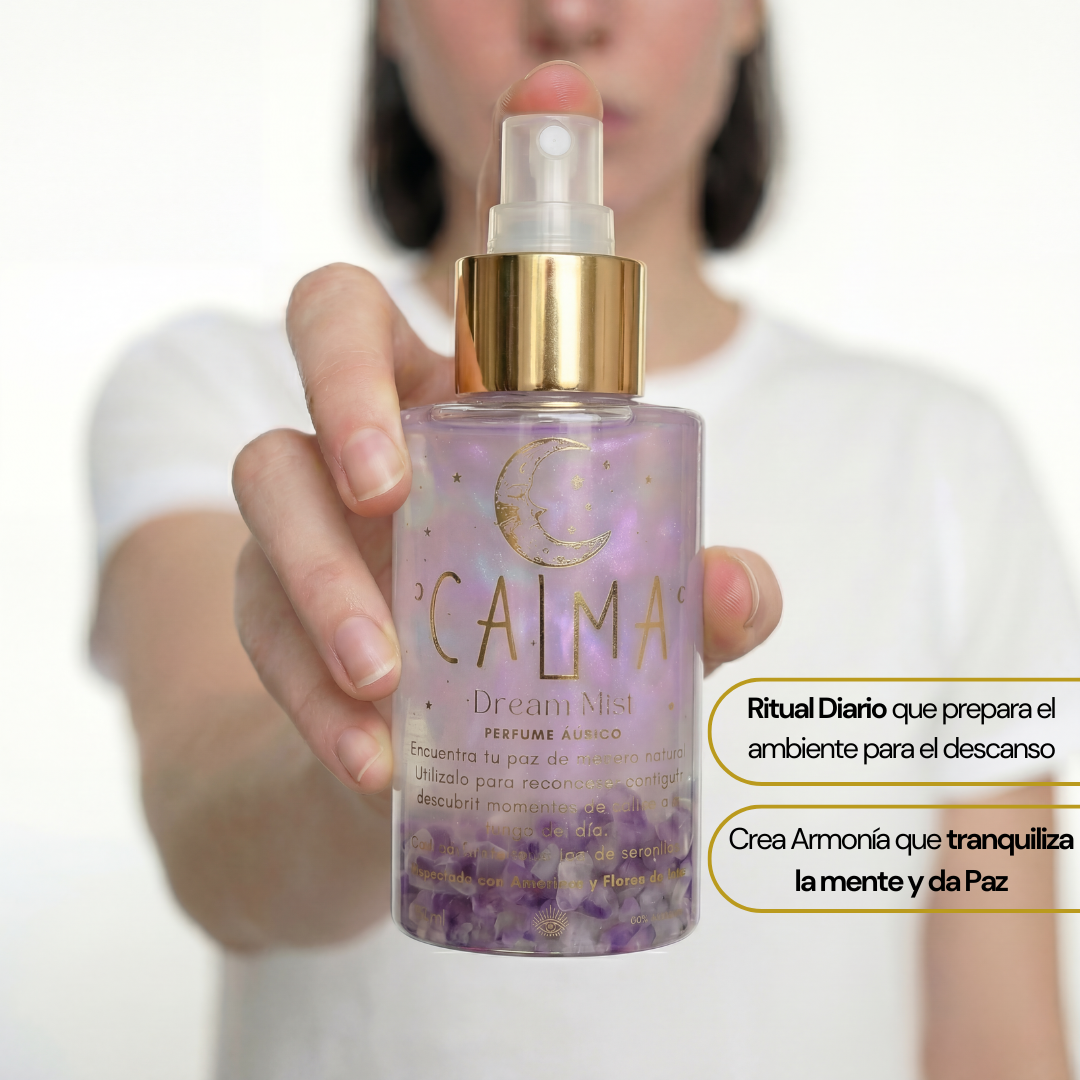 Perfumes Áuricos Con Cuarzos y Flores de Bach para la Abundancia, Protección, Amor, Energía y Calma- Edp - 100ml