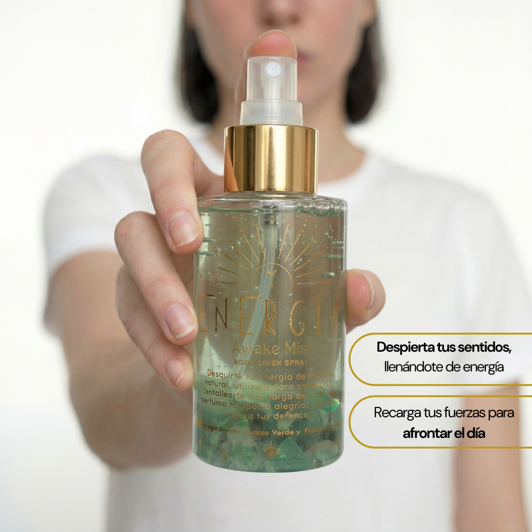 Perfumes Áuricos Con Cuarzos y Flores de Bach para la Abundancia, Protección, Amor, Energía y Calma- Edp - 100ml