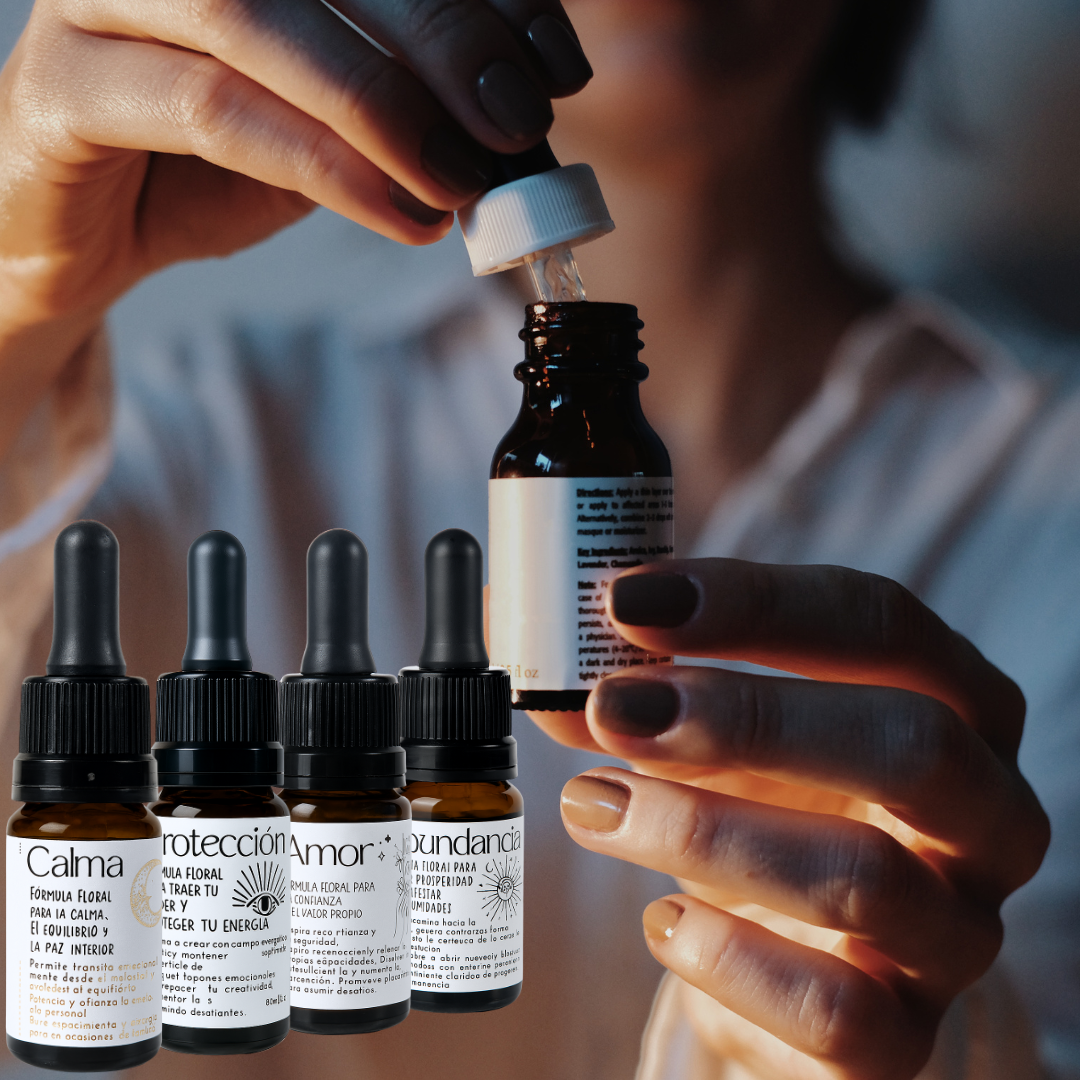 Elixires Vibracionales, Formulas con Flores de Bach (10ml)