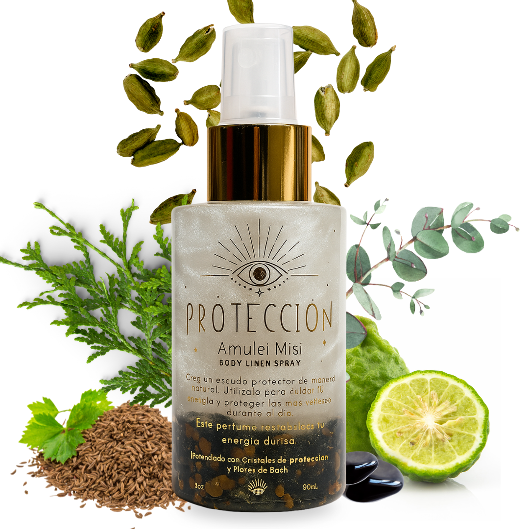 Perfume Áurico Protección Energética Con Hematite y Flores de Bach - Edp - 100ml