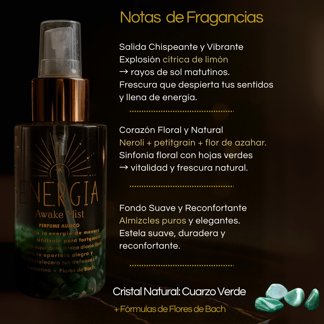 Perfumes Corporales Unixes Con Cuarzos y Flores de Bach - Edp - 100ml