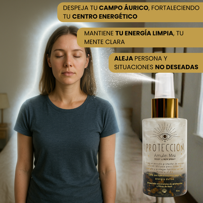 Perfume Áurico Protección Energética Con Hematite y Flores de Bach - Edp - 100ml