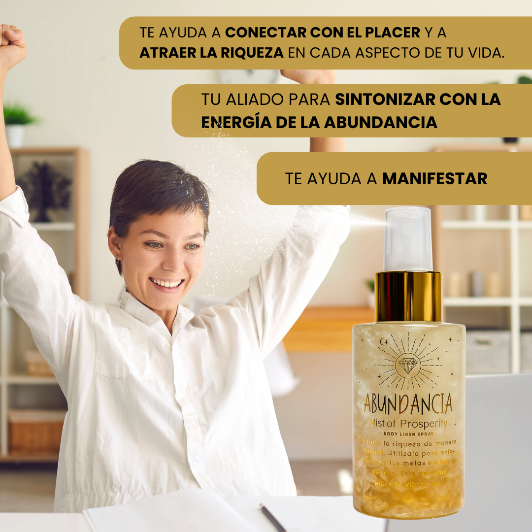 Perfume Áurico Abundancia Con Citrino y Flores de Bach - Edp - 100ml