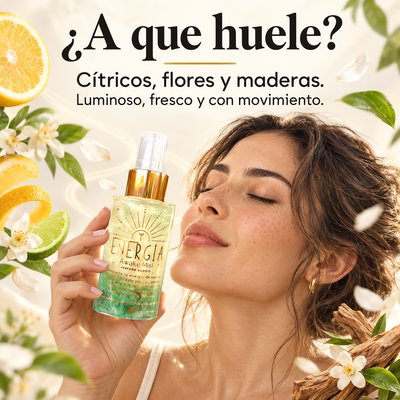 Perfumes Áuricos EDP | 100 ml con Cristales Naturales y Flores de Bach