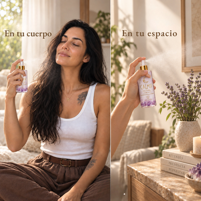 Perfumes Áuricos EDP | 100 ml con Cristales Naturales y Flores de Bach