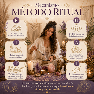 Aprendé a crear ceremonias holísticas memorables y transformá celebraciones comunes en experiencias profundas, sagradas y personalizadas.