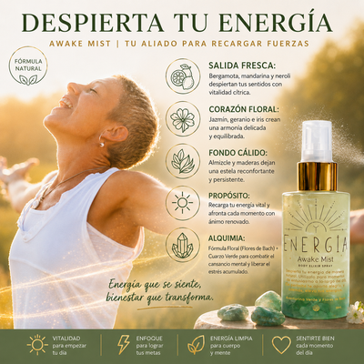 Perfumes Áuricos con Cuarzos y Flores de Bach 100ml EDP | Santa Holísticos™