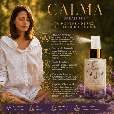 Perfumes Áuricos con Cuarzos y Flores de Bach 100ml EDP | Santa Holísticos™