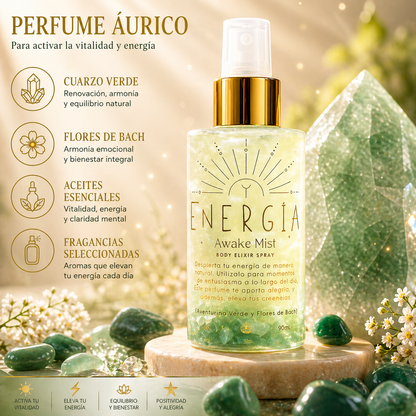 Perfumes Áuricos con Cuarzos y Flores de Bach | Santa Holísticos™