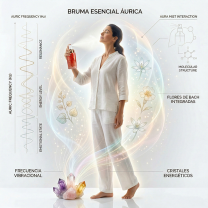 La razón oculta de los químicos sintéticos de los perfumes convencionales (y la nueva generación de Perfumes Áuricos con cristales y Flores de Bach que sí trabajan sobre tu bien estar)