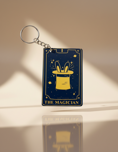 Llaveros Cartas de Tarot 22 Diseños Gold