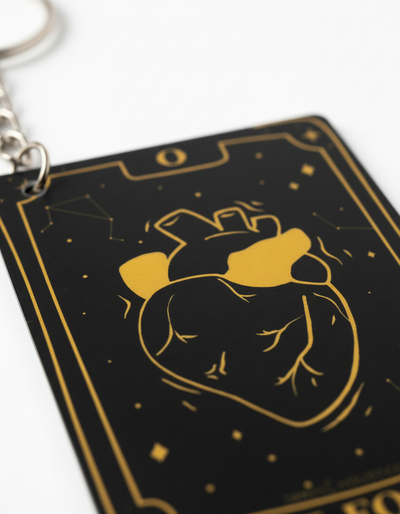 Llaveros Cartas de Tarot 22 Diseños Gold