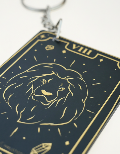 Llaveros Cartas de Tarot 22 Diseños Gold