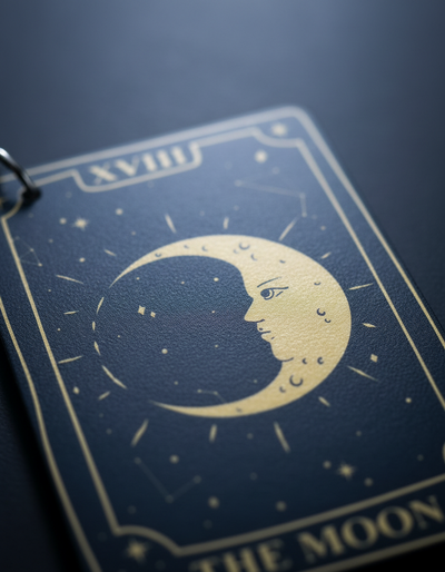 Llaveros Cartas de Tarot 22 Diseños Gold