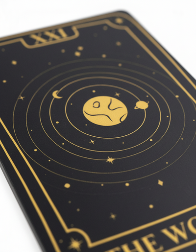 Llaveros Cartas de Tarot 22 Diseños Gold