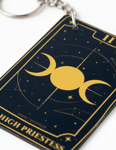 Llaveros Cartas de Tarot 22 Diseños Gold