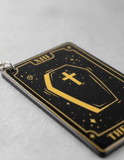 Llaveros Cartas de Tarot 22 Diseños Gold