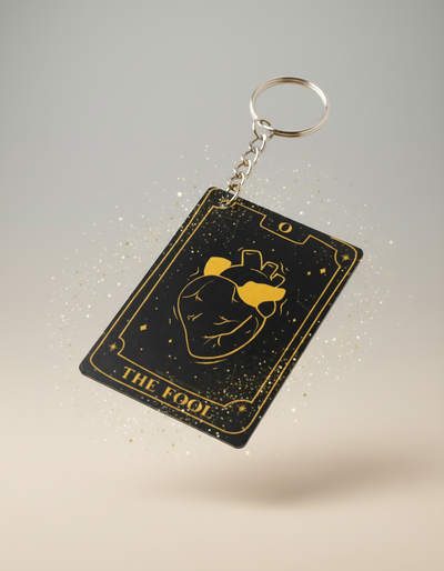 Llaveros Cartas de Tarot 22 Diseños Gold