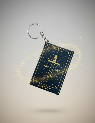 Llaveros Cartas de Tarot 22 Diseños Gold