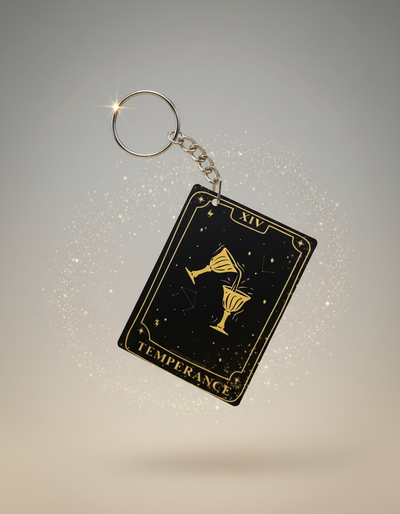 Llaveros Cartas de Tarot 22 Diseños Gold