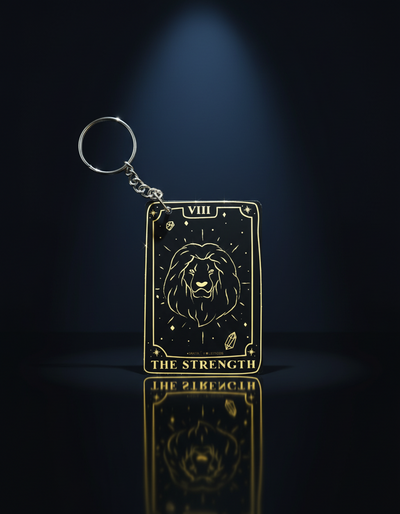 Llaveros Cartas de Tarot 22 Diseños Gold