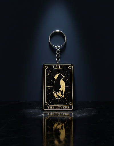 Llaveros Cartas de Tarot 22 Diseños Gold