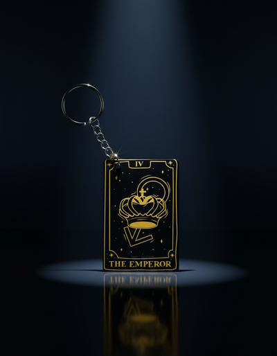 Llaveros Cartas de Tarot 22 Diseños Gold