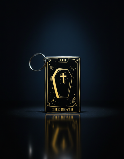 Llaveros Cartas de Tarot 22 Diseños Gold