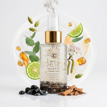 Perfume Áurico Protección Energética Con Hematite y Flores de Bach - Edp - 100ml