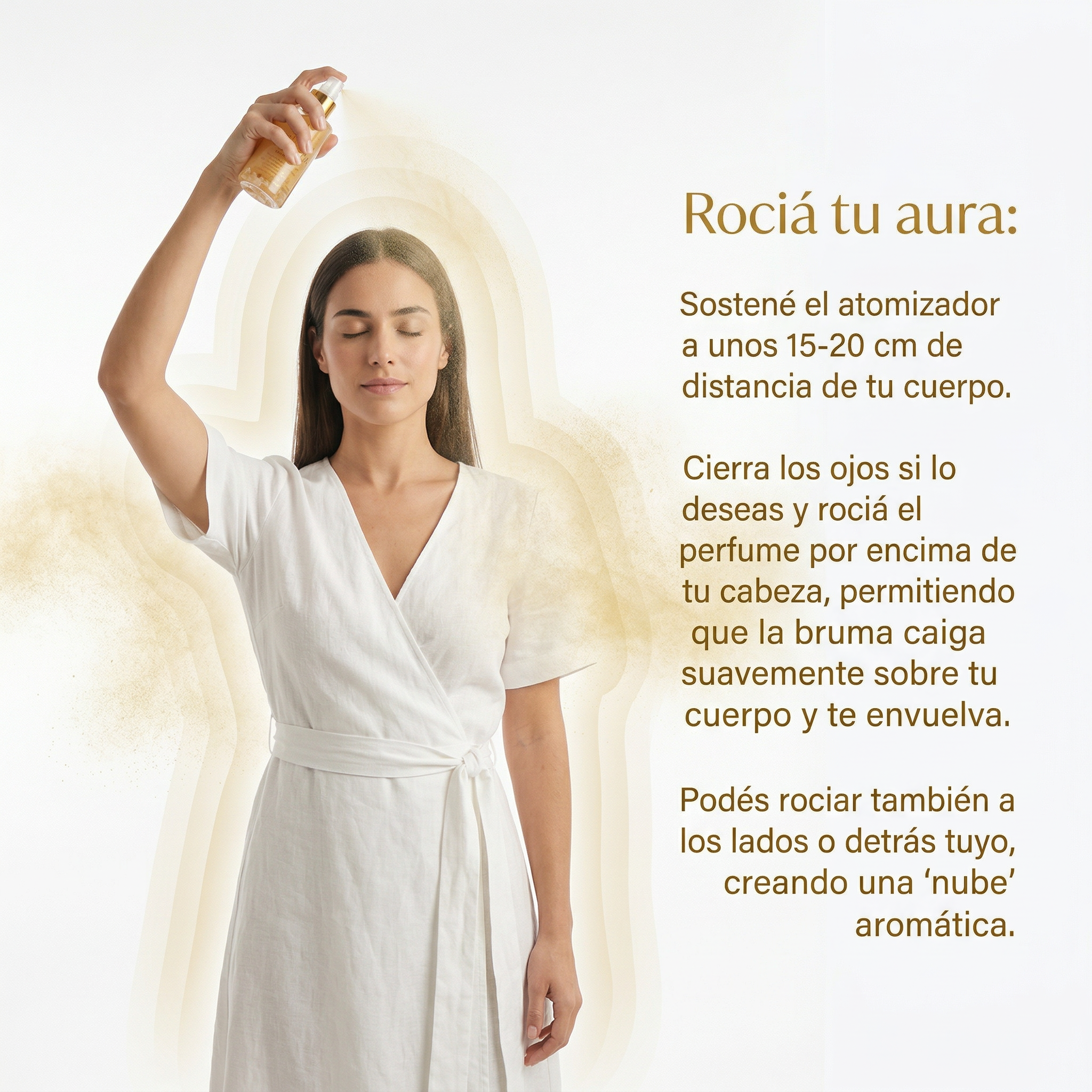Perfume Áurico Abundancia Con Citrino y Flores de Bach - Edp - 100ml