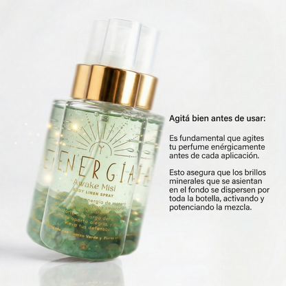 Perfume Áurico Energía Con Aventurina y Flores de Bach - Edp - 100ml