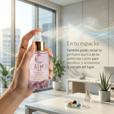 Perfumes Áuricos con Cuarzos y Flores de Bach 100ml EDP | Santa Holísticos™
