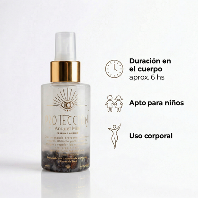 Perfumes Áuricos con Cuarzos y Flores de Bach 100ml EDP | Santa Holísticos™