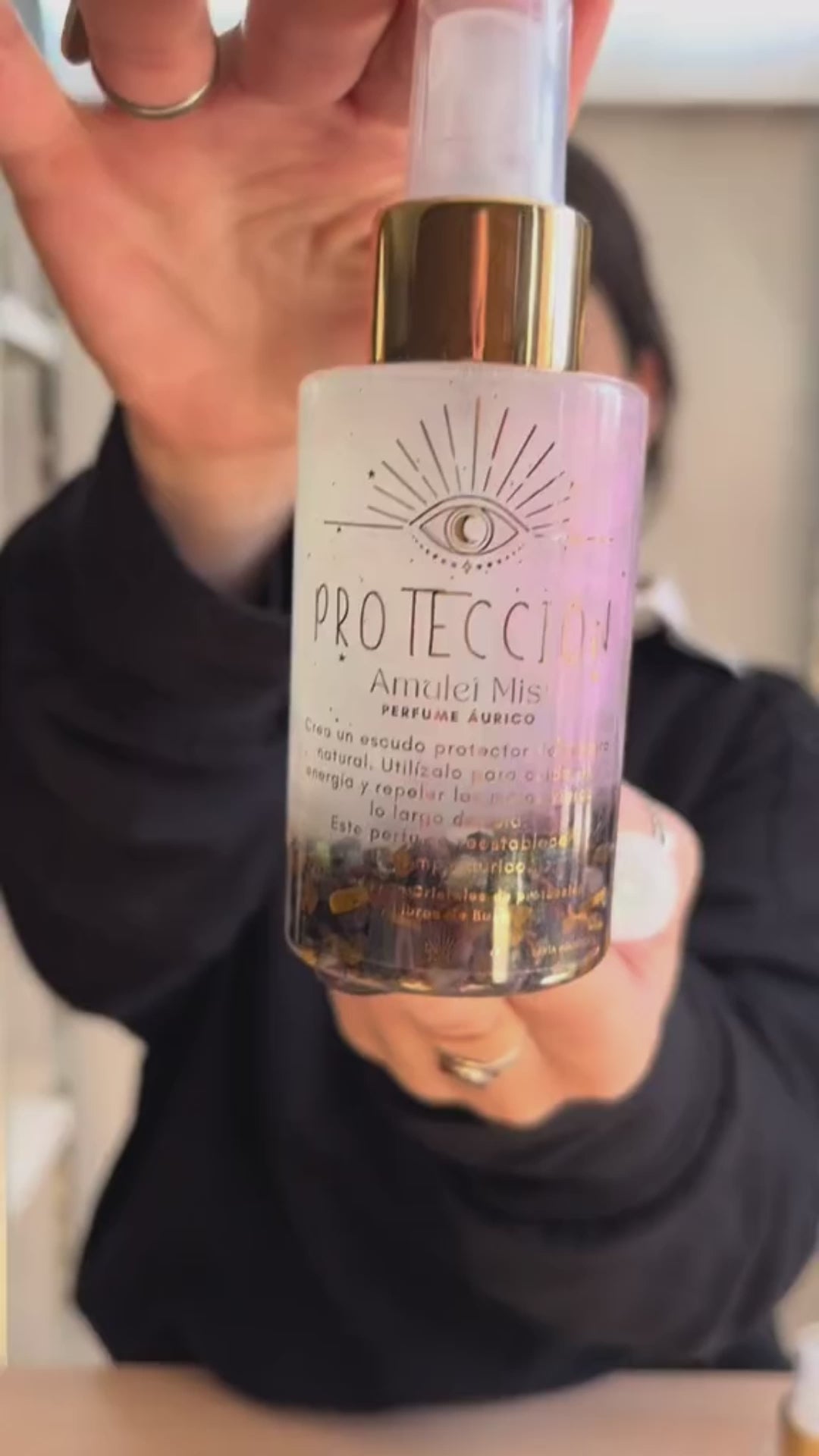 Cargar video: Perfume Áurico Protección Energética Con Hematite y Flores de Bach - Edp - 100ml