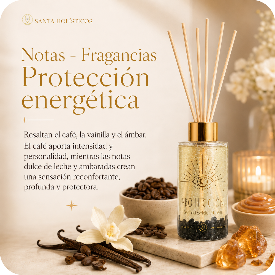 Difusor Aromático De Varillas Terapéutico Con Flores de Bach y Cuarzos