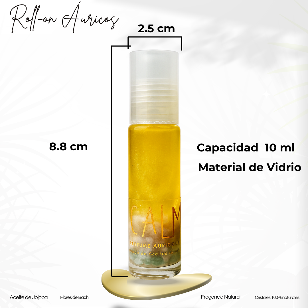 Roll-ons Áuricos  para potenciar tu abundancia, energía, calma, protección energética y amor propio