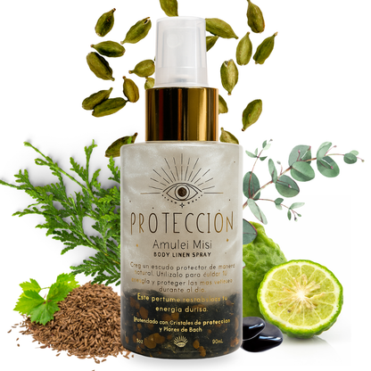 Perfume Áurico Protección Energética Con Hematite y Flores de Bach - Edp - 100ml